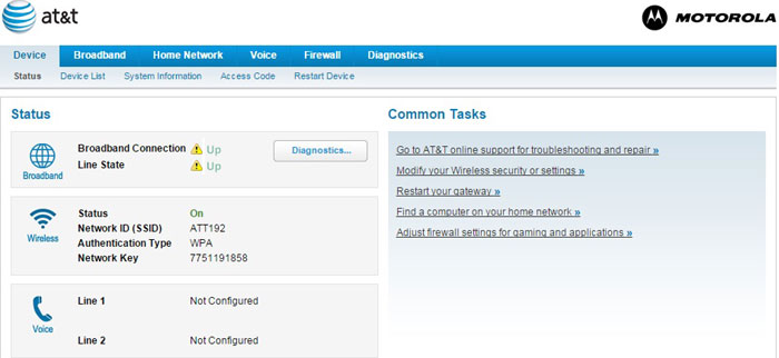 Change WiFi password - TOAST.net